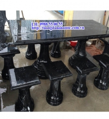 Bàn ghế đá non nước 03